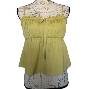 American Eagle Babydoll Tank Top Coquette Fairy Y2K Festival Size‎ Medium